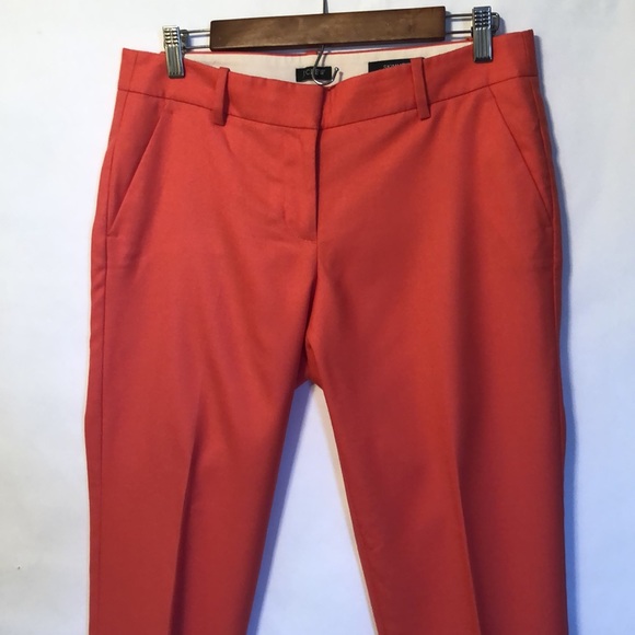 J Crew City Fit Skimmer wool blend pants sz6 - Picture 6 of 12